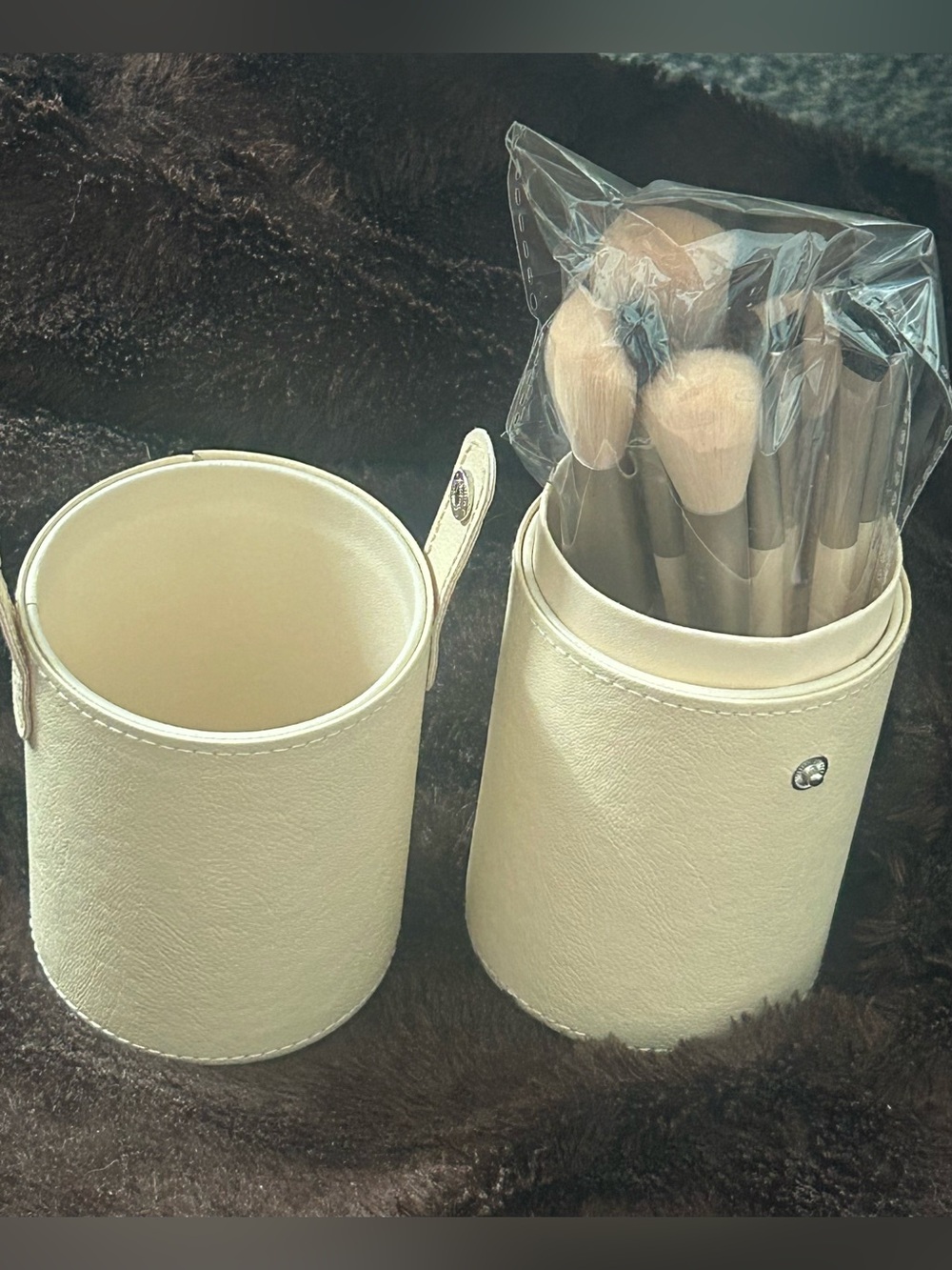 Makeup Brush Set & Holder